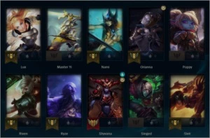 CONTA PLATINA 1 - ESSENCIA PARA TROCAR DE NOME - League of Legends LOL