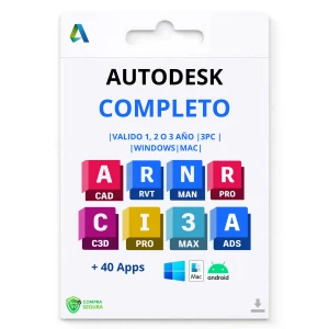 Licença Suite Autodesk completa para Windows/Mac - Original