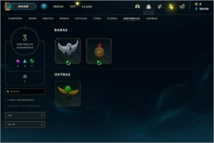 CONTA FERRO PRA VENDER LOGO - League of Legends LOL