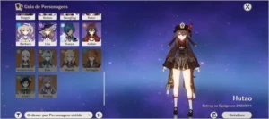 Conta Genshin Impact 10 heróis 5*