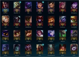 Conta lol platina 1 muitas skins - League of Legends