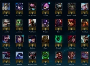 Conta lol platina 1 muitas skins - League of Legends