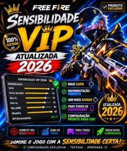 Sensi free fire atualizada sensi xit
