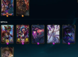 Esmeralda 3 Com Todos Os Champs E 427 Skins - League of Legends LOL