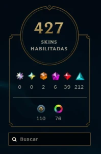 Esmeralda 3 Com Todos Os Champs E 427 Skins