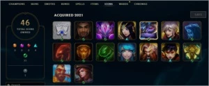 CONTA MESTRE - League of Legends LOL