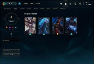 CONTA MESTRE - League of Legends LOL
