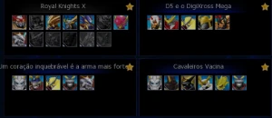 Conta LADMO omegamon MIKO - Digimon Masters Online