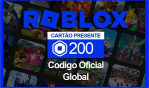 Roblox - Gift Card 200 Robux [Receba Na Hora]
