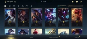 Conta league of legends e wild rift LOL