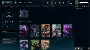 Conta league of legends e wild rift LOL