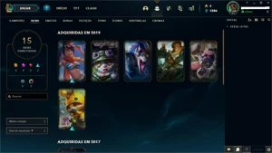 Conta league of legends e wild rift LOL