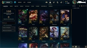 Conta league of legends e wild rift LOL