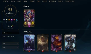 Conta League of Legends Full Acesso - 130 Champs e 98 Skins LOL