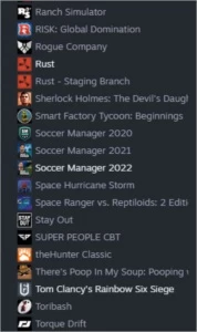 Conta Steam - Outros