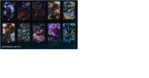 OURO 1 70 CHAMPS E MAIS DE 35 SKINS - League of Legends LOL