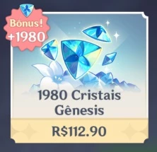 Conta Genshin Impact com 4.000 gemas essenciais +32 destinos