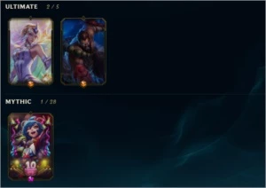 CONTA PLATINA IV - COM 57 SKINS ( 2 ULTIMATES) - League of Legends LOL