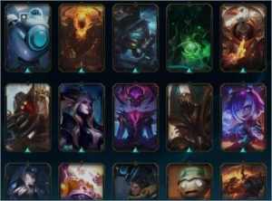 CONTA PLATINA IV - COM 57 SKINS ( 2 ULTIMATES) - League of Legends LOL