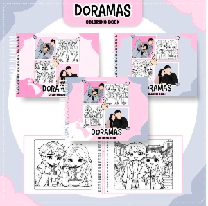 Arquivo Digital Livro de colorir Doramas – PDF