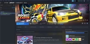 CONTA STEAM COM ROCKET LEAGUE
