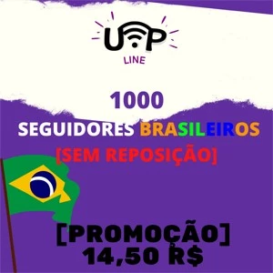 [PROMOÇÃO] 1000 Seguidores Brasileiros Sem reposição - Social Media