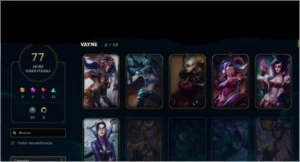 Conta de lol - Platina 2 - 77 skins - League of Legends