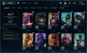 CONTA PLATINA !!! - League of Legends LOL