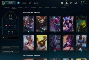 CONTA PLATINA !!! - League of Legends LOL