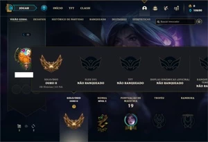 Conta ouro 2 com 26 Champs e 2 Skins - League of Legends LOL
