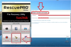 RescuePRO Deluxe | 1 ano | Recuperar Arquivos | SanDisk