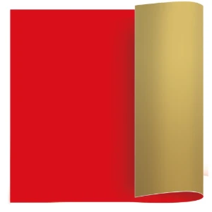 Papel Kraft com Ouro 59 x 80 cm - 50 Folhas - Artesanato e Personalizados