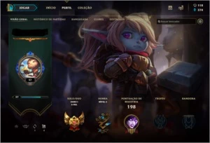 Conti Lol Gold 1 8 Skins Emotes Mmr Alto - League of Legends