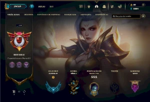 Conta Platina 4 - 378 SKINS