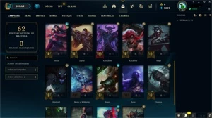 Conta Diamante 4 League of Legends LOL