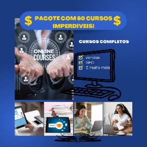 🔥 Pacote com 60 Cursos Imperdíveis! 🔥 - Cursos e Treinamentos