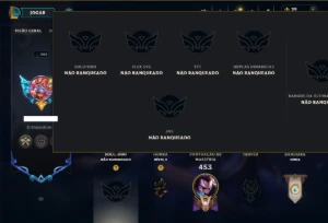 Unranked com 130 Champs e 230 Skins ( MID / JG / ADC ) - League of Legends LOL