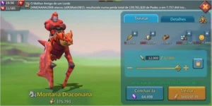 CONTA LORDS MOBILE COM 300M DE PODER COM 500k DE CADA T4 ETC