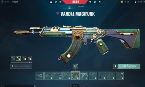 conta valorant elo imortal com várias skins