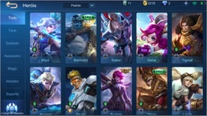Conta epico com skin epica karrie exclusiva - Mobile Legends