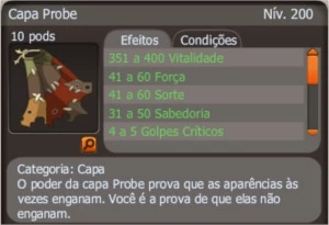 Capa probe (spiritia) - Dofus