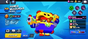 Conta de Brawl Stars 19k de troféus e 4 lendarios de 2020