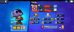 Conta de Brawl Stars 19k de troféus e 4 lendarios de 2020