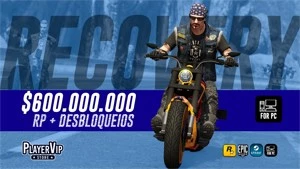 GTA Online PC - Dinheiro 200 milhões + Bônus