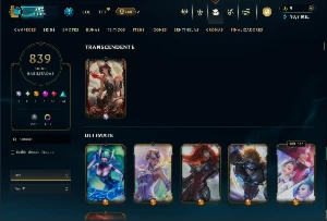 Conta lol + de 800 skins, elo alto e valorant com mt skin - League of Legends