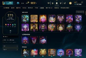 Conta lol + de 800 skins, elo alto e valorant com mt skin - League of Legends