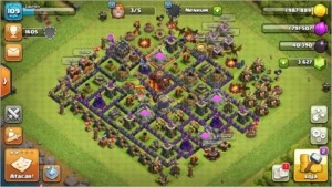Conta CV10 + 5 Construtores + 3675 GEMAS MELHOR PREÇO DO DFG - Clash of Clans