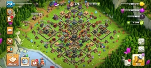 Cv17 SEMI FULL E Base Do Construtor Full - Clash of Clans