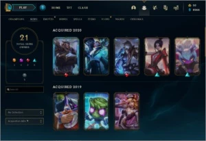 Conta no lol ( league of legends ) 