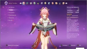 XIAO E JADE PRIMITIVA + 6 PERSONAGENS T5 - Genshin Impact